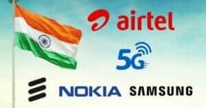 Airtel signs contracts with Ericsson, Nokia and Samsung to rollout 5G in Aug 2022