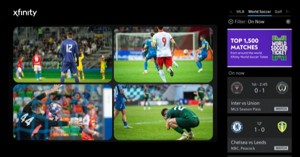 Xfinity World Soccer Ticket: Soccer Streaming Aggregation & Monetization