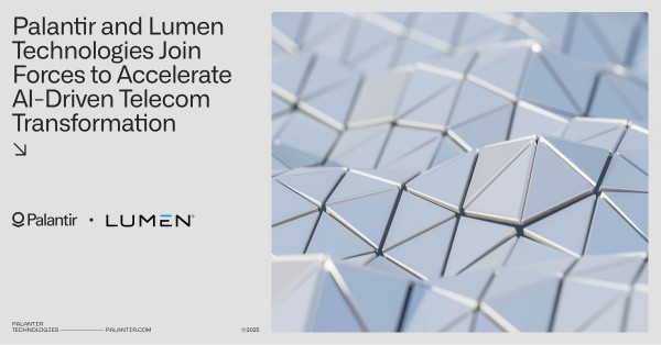 Palantir and Lumen 0M Enterprise AI Partnership at the Edge