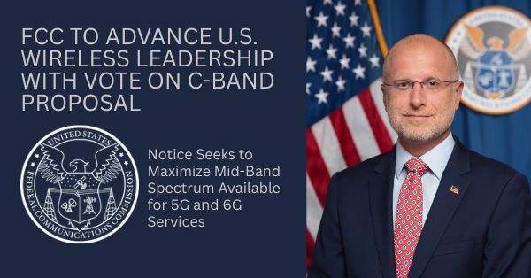 FCC upper C-Band auctions for 5G and 6G