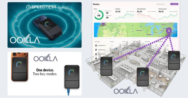 Ookla Speedtest Pulse Wi‑Fi Analyzer for Field Techs