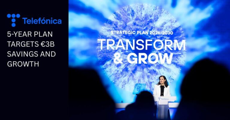 Telefónica 5-Year Plan Targets €3B Savings and Growth