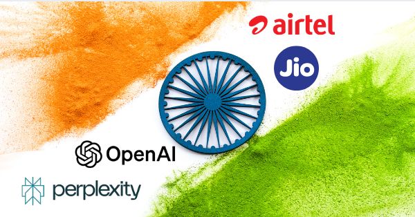 Why Airtel–Perplexity and Jio–Gemini Offer Free Premium Access