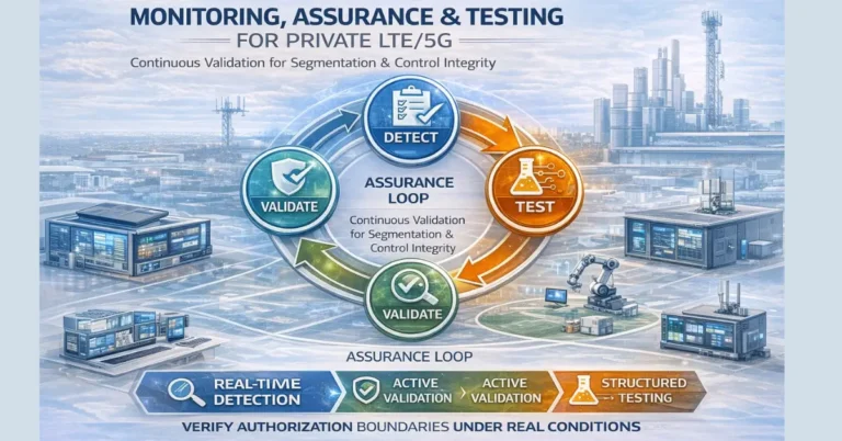 Monitoring, Assurance & Testing for Private LTE/5G