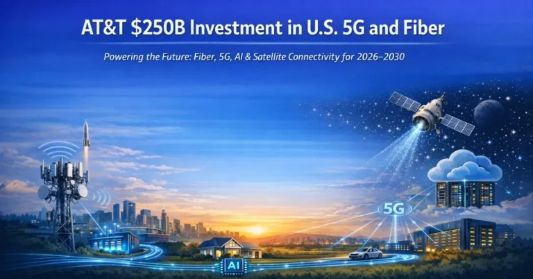 AT&T $250B Investment in U.S. 5G and Fiber
