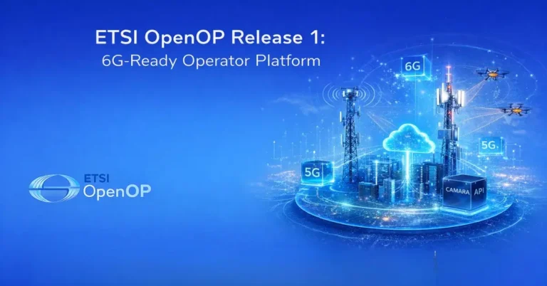 ETSI OpenOP Release 1: 6G-Ready Operator Platform
