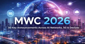 MWC 2026 Highlights: 50 Key Announcements Across AI Networks, Private 5G, Devices, and the Road to 6G