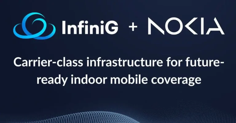 Nokia and InfiniG partner for Indoor Mobile Coverage