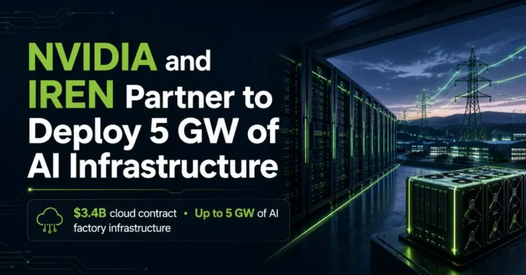 NVIDIA and IREN Partner to Deploy 5 GW of AI Infrastructure