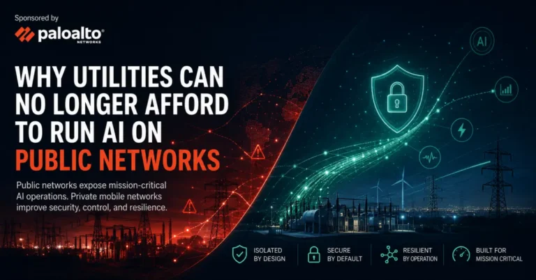 Why Utilities Can No Longer Afford to Run AI on Public Networks