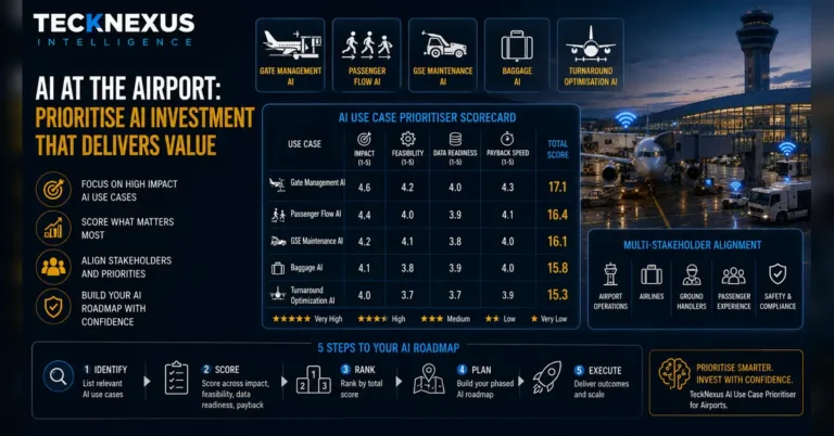 AI at the Airport: How to Prioritise AI Investment Across a Complex Multi-Stakeholder Environment