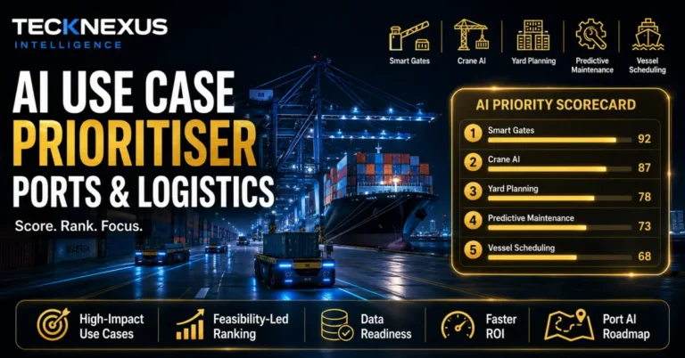 AI at the Terminal: Prioritising AI Use Cases for Ports and Logistics Operations