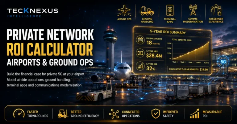 The ROI of Private Networks at Airports: From Airside Operations to Passenger Experience