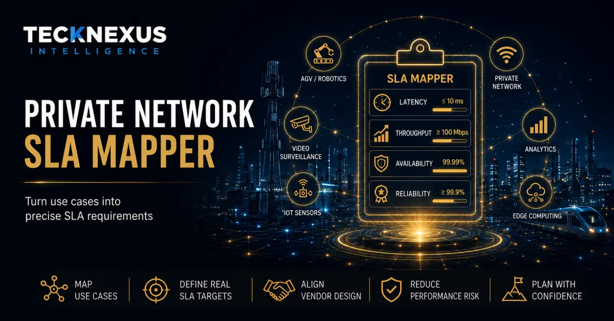 Translate Private Network Use Cases into SLA Requirements