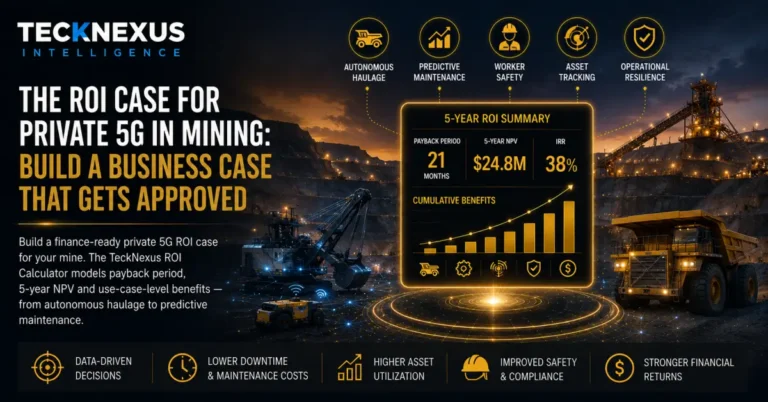 Building the Business Case for Private Networks in Mining: Safety, Automation, and Operational ROI
