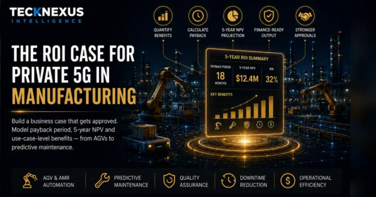 The ROI Case for Private 5G in Manufacturing: How to Build a Business Case That Gets Approved