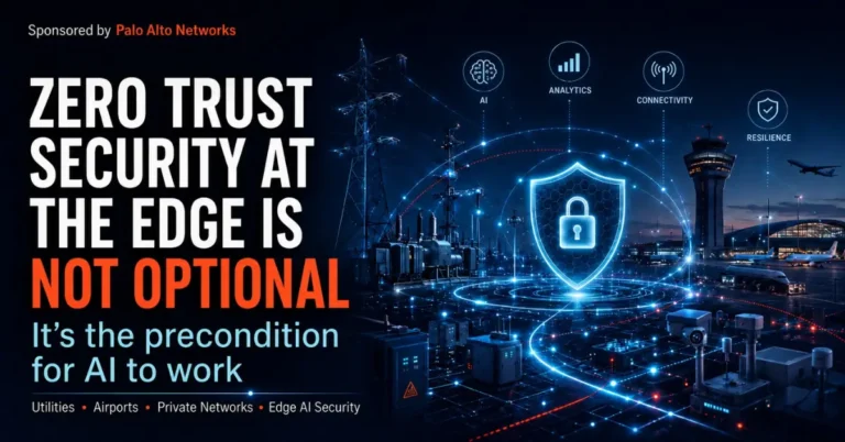 Zero Trust Security at the Edge Is Not Optional – It’s the Precondition for AI to Work