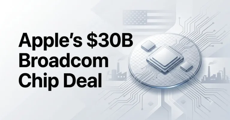 Apple's $30 Billion Broadcom Chip Deal: Inside the Largest US Chip Agreement in Apple's History