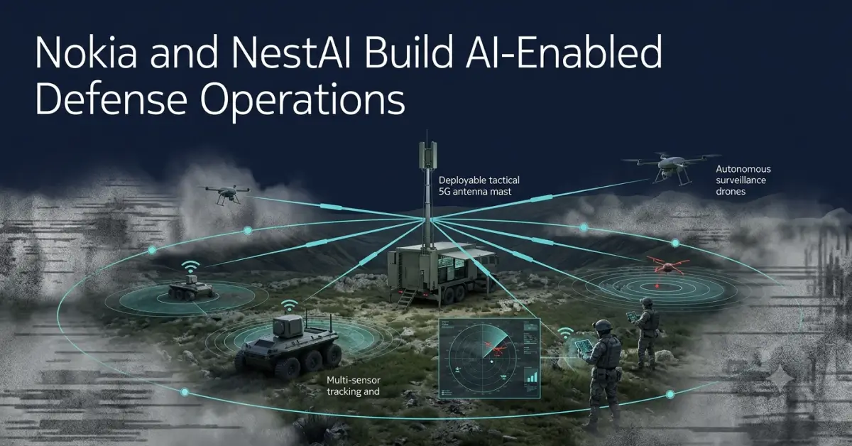 Nokia & NestAI's Defence AI: What It Reveals About Industrial Private Networks
