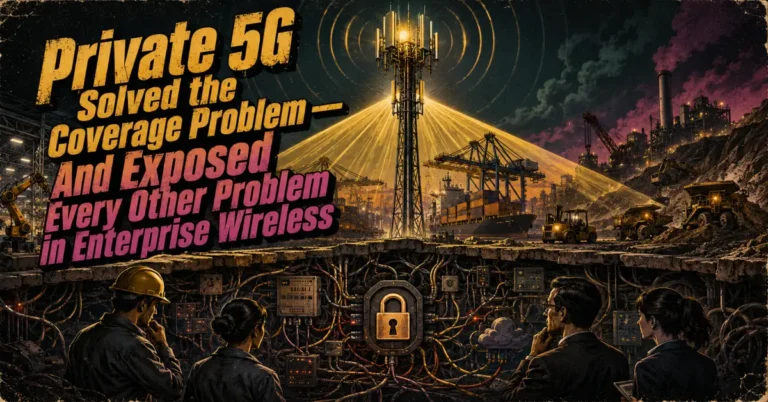 Private 5G Solved Enterprise Coverage - Now Real Work Begins