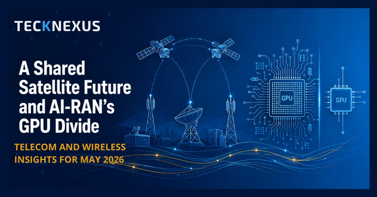 A Shared Satellite Future and AI-RAN's GPU Divide: Telecom and Wireless Insights, May 2026