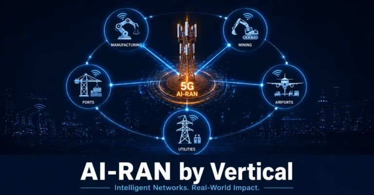 AI-RAN by Vertical: What Manufacturing, Mining, Ports, Airports, and Utilities Should Watch First