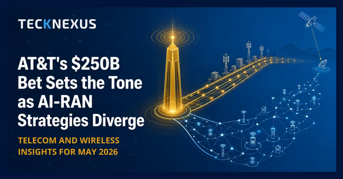 AT&T's $250B Bet Sets the Tone as AI-RAN Strategies Diverge: Telecom and Wireless Insights, March 2026