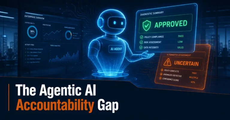 The Agentic AI Accountability Gap: Why Confidence Without Verification Is the New Enterprise Risk