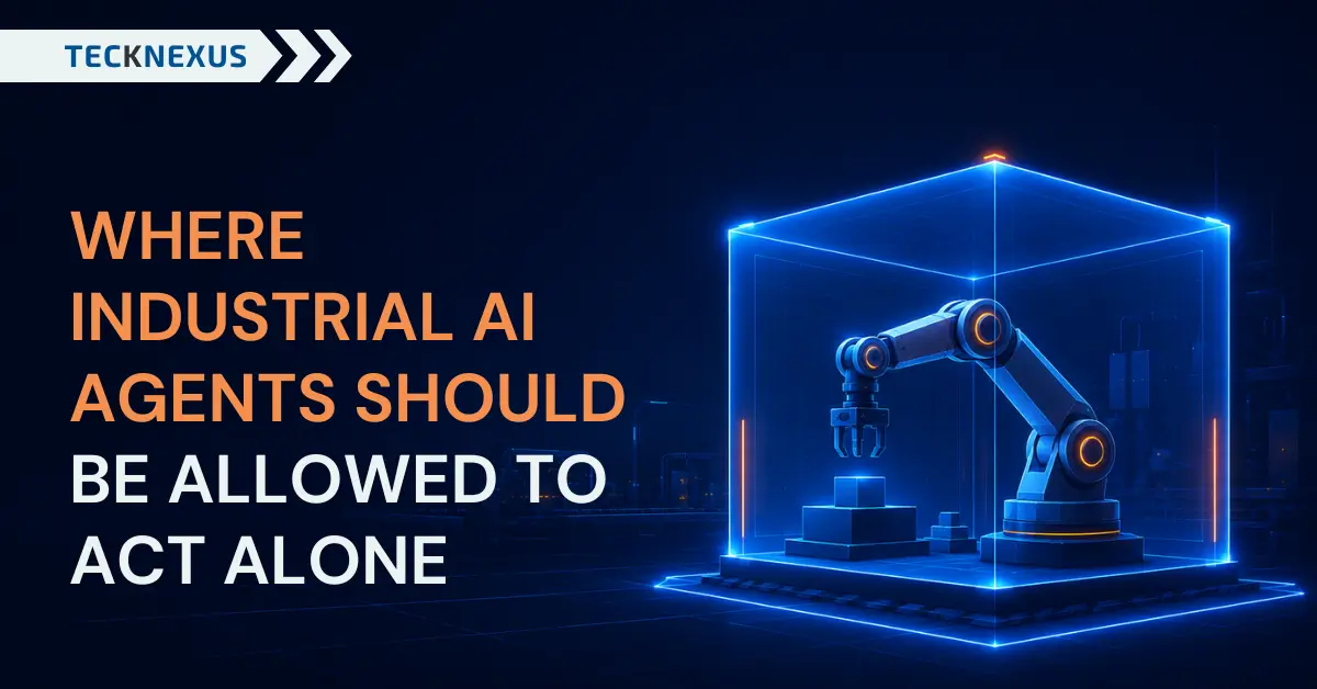 Where Industrial AI Agents Should Be Allowed to Act Alone