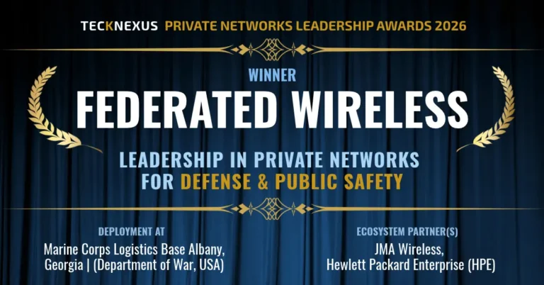Federated Wireless Earns First DoW Private 5G ATO