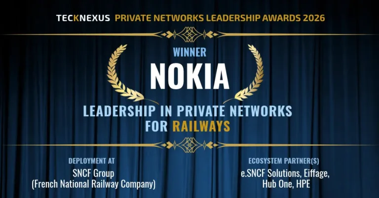 Nokia Powers SNCF's Private 5G Rail Maintenance Network