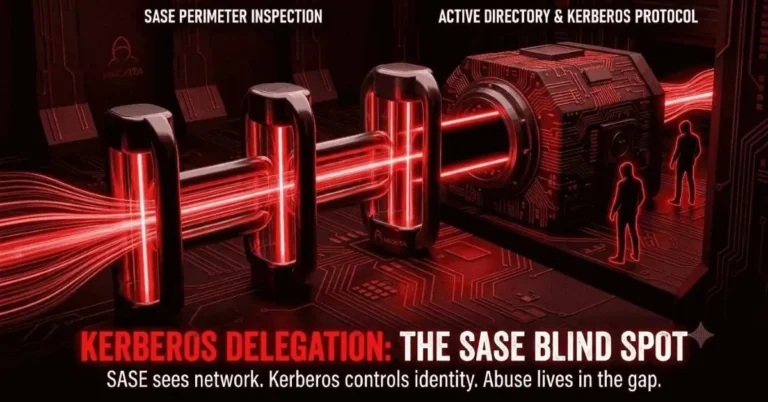 SASE Won't Stop Kerberos Delegation Abuse: The Identity-Layer Blind Spot in Modern Enterprise Networks