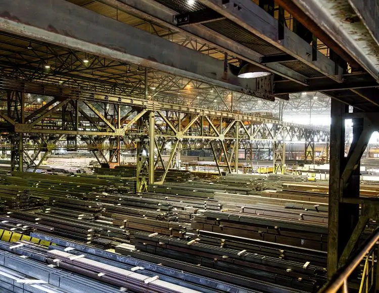 Salzgitter - Challenging connections - In steel industrial halls - networking becomes a challenge