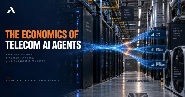 Token pricing is the smallest lever in AI agent economics. Model tier choice, retrieval design, and escalation The Real Economics of Telecom AI Agents