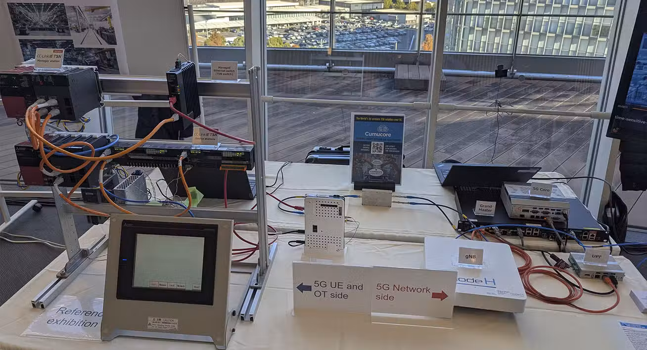 TSN over 5G brings robust mobile communications to factories for increasing efficiency and safety