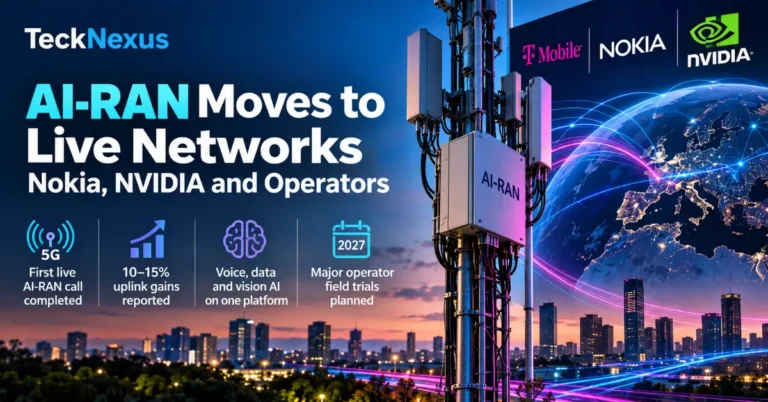 AI-RAN Moves From the Lab to the Live Network: What Nokia, NVIDIA and Nearly 20 Operators Signal About the Next Radio Platform