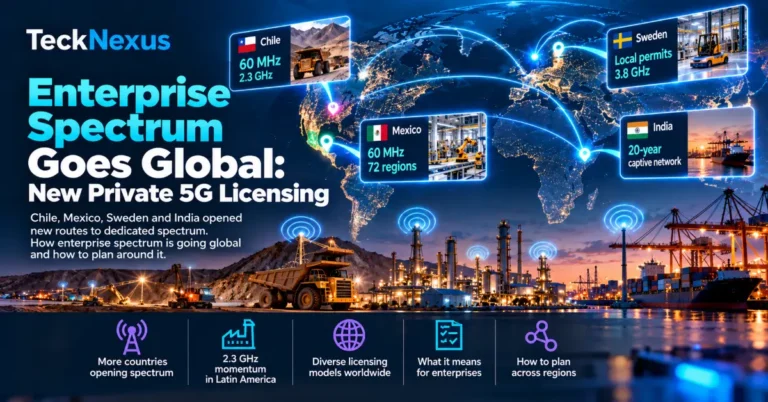 Enterprise Spectrum Goes Global: How New Licensing Rules Are Opening Private 5G to More Industries