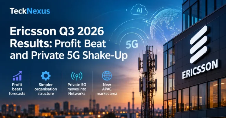 Ericsson Q3 2026 Results: Profit Beat and Private 5G Shake-Up | TeckNexus