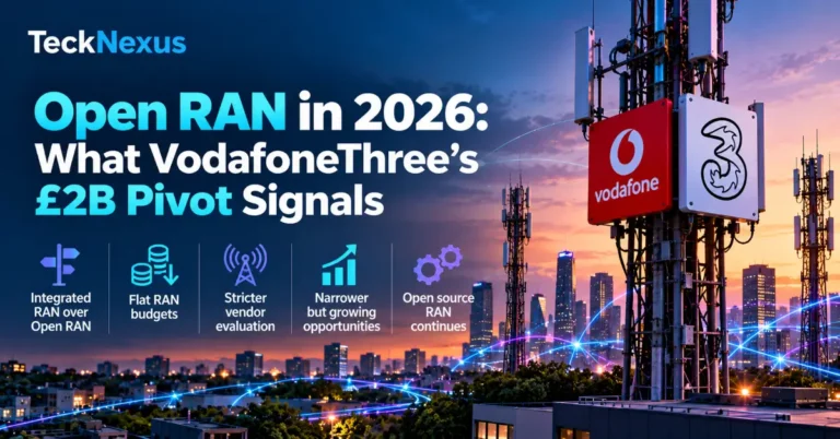 Open RAN in 2026: What VodafoneThree's £2B Pivot Signals