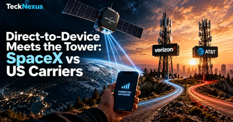 Direct-to-Device Meets the Tower - SpaceX vs US Carriers