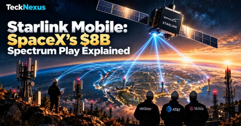 SpaceX’s $8B Spectrum Play: Starlink Mobile Is Building a Network, Not Just a Satellite Service