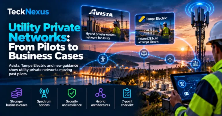 Utility Private Networks Move from Pilots to Business Cases