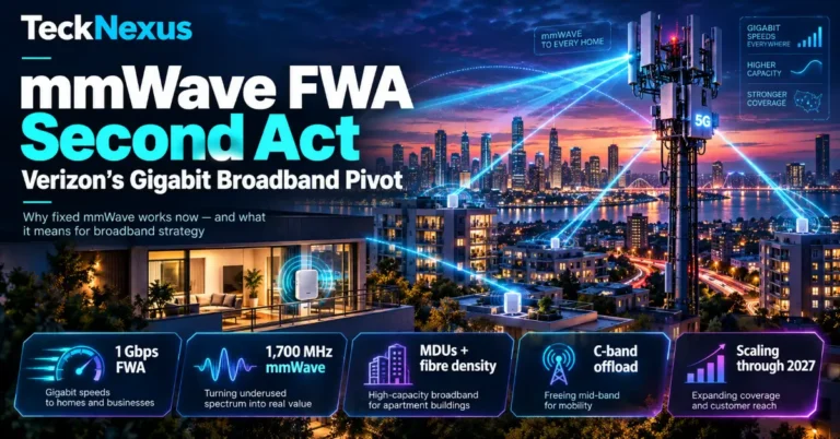 mmWave FWA Second Act: Verizon's Gigabit Broadband Pivot | TeckNexus